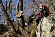 37 Dalla Grotta della Cornabusa rientriamo sul sentiero